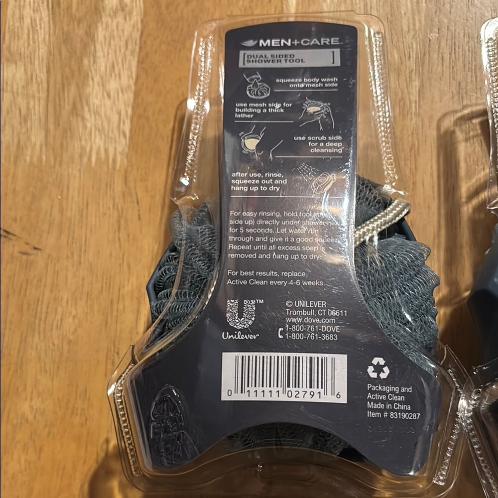 Dove Men+Care Active Clean Shower Tool - Picture 2 of 4